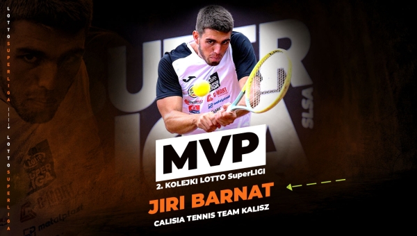 Barnat z tytułem MVP