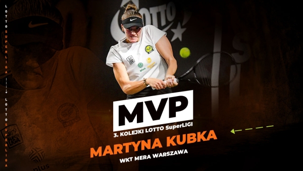 Martyna Kubka nagrodzona tytułem MVP 3. kolejki